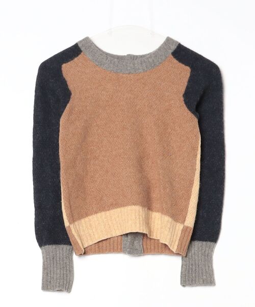 「iliann loeb」 長袖ニット - ブラウン レディース_画像2