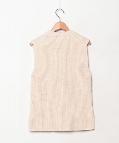 「SUNSPEL」 ニットベスト XX-SMALL ベージュ レディース_画像2