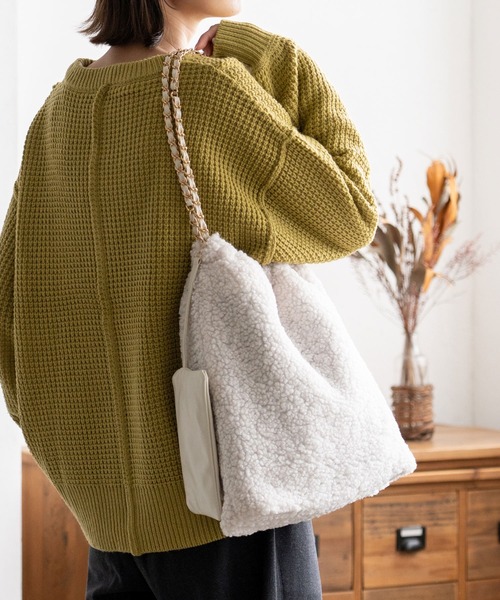 「VitaFelice」 トートバッグ FREE ホワイト レディース_画像9