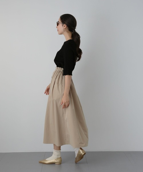 「saloon」 ドッキングワンピース FREE ブラック レディース_画像3