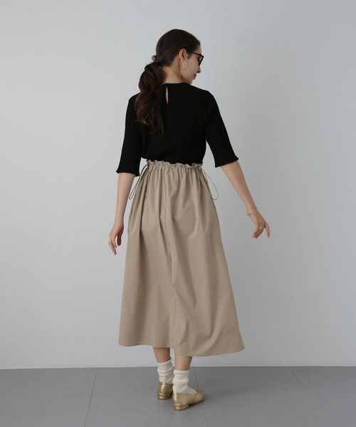 「saloon」 ドッキングワンピース FREE ブラック レディース_画像5