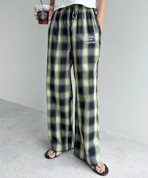 「ANME」 イージーパンツ M グレー系その他 レディース_画像5