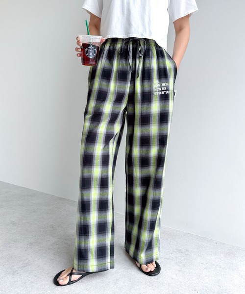 「ANME」 イージーパンツ M グレー系その他 レディース_画像7