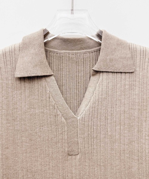 「SAISON DE PAPILLON」 ニットワンピース L ブラック レディース_画像4