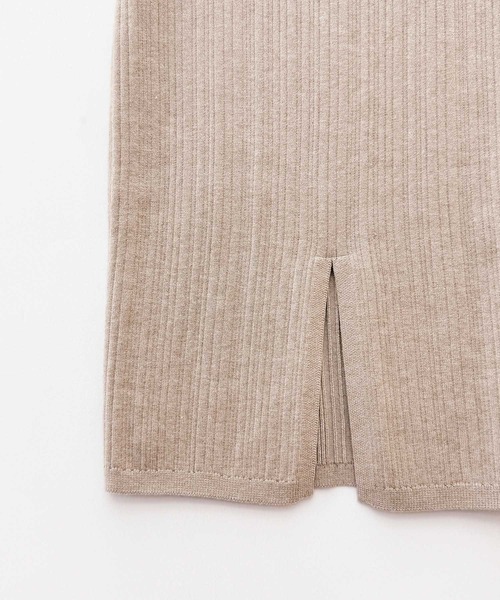 「SAISON DE PAPILLON」 ニットワンピース L ブラック レディース_画像8