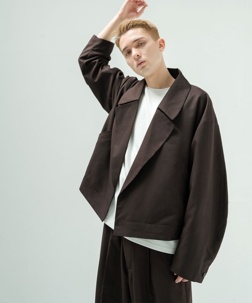 「Nilway」 セットアップ MEDIUM グレイッシュベージュ メンズ_画像8