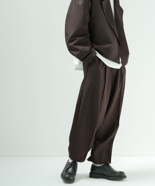 「Nilway」 セットアップ MEDIUM グレイッシュベージュ メンズ_画像9