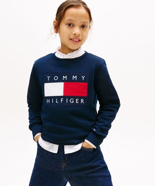 TOMMY HILFIGER（トミー・ヒルフィガー） トレーナー KIDS ヘリテージ 
