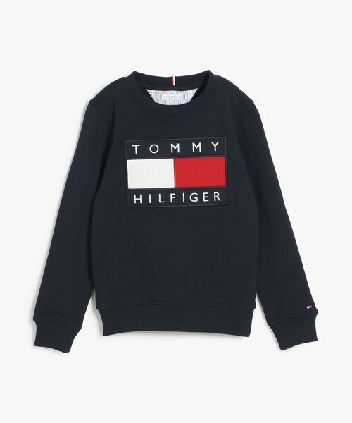 りりり　トミートレーナー トミー ヒルフィガー TOMMY HILFIGER 【オンライン限定】裏毛スモール