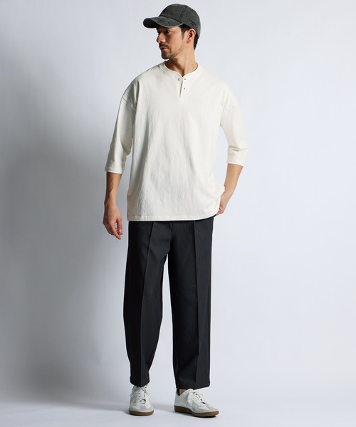 LANVIN en Bleu 帽子 ハット ピグメント染め ロゴ ベースボール