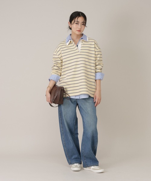 GLOBAL WORK（グローバルワーク） トレーナー スウェット マルチ