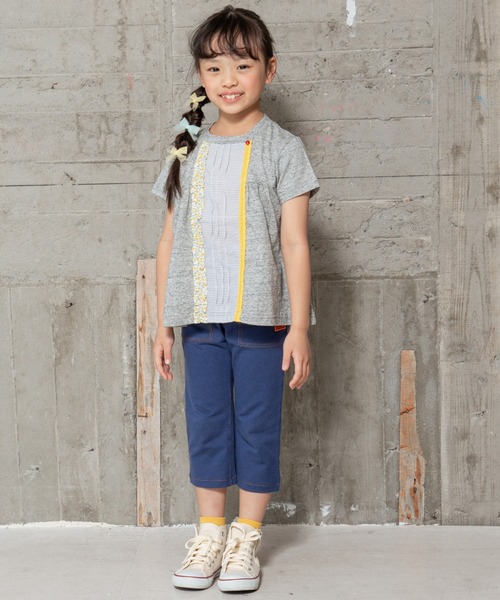 「RAGMART」 「KIDS」半袖カットソー 120cm グレー キッズ_画像4