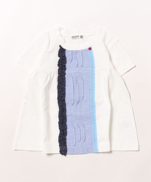 「RAGMART」 「KIDS」半袖カットソー 120cm グレー キッズ_画像9