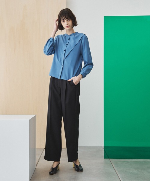 「UNITED TOKYO」 長袖ブラウス 0 ベージュ レディース_画像2