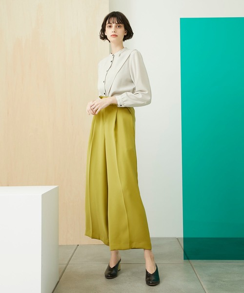 「UNITED TOKYO」 長袖ブラウス 0 ベージュ レディース_画像6