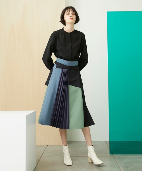 「UNITED TOKYO」 長袖ブラウス 0 ベージュ レディース_画像7