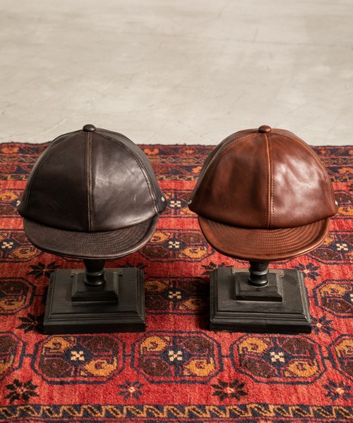 「MRFATMAN」 キャップ L ダークブラウン メンズ_画像2