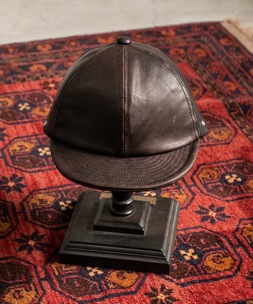 「MRFATMAN」 キャップ L ダークブラウン メンズ_画像3