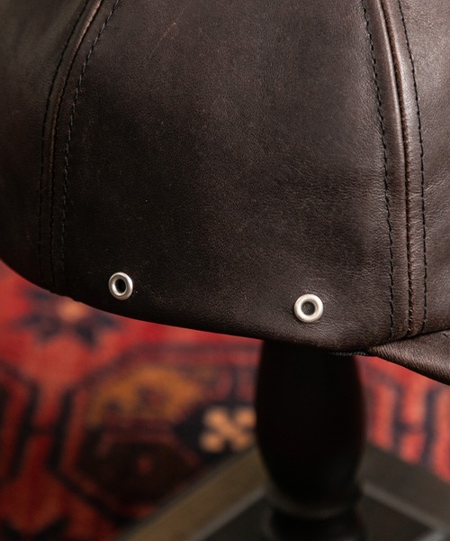 「MRFATMAN」 キャップ L ダークブラウン メンズ_画像7