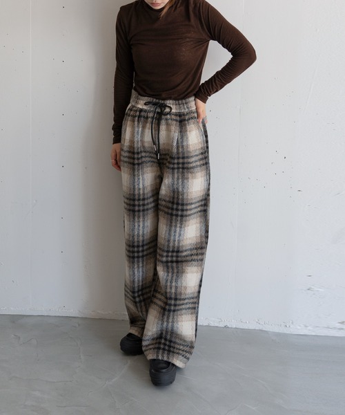 「hwyl」 イージーパンツ FREE ホワイト系その他 レディース_画像7