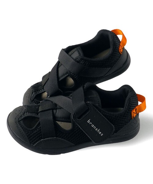 「IFME」 「KIDS」ローカットスニーカー「BRANSHESコラボ」 16.0cm ブラック キッズ_画像3