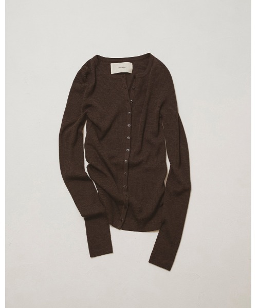 TODAYFUL カーディガン Silkwool Knit Cardigan レディース : ZOZOTOWN