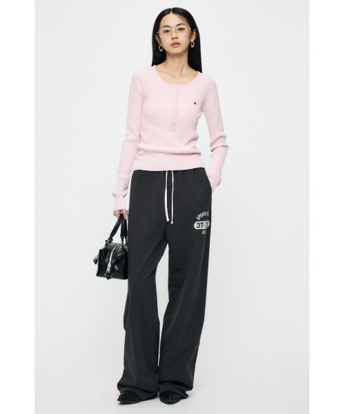 MOUSSY（マウジー） スウェットパンツ ジャージ 「26年SS新作」VERSITY