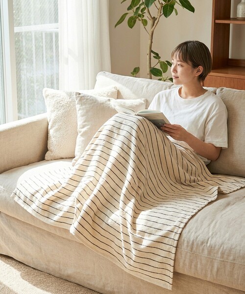タオル 「BONGUSTA/ボングスタ」NARAM BATH SHEET バスタオル／タオルブランケット 100×150の画像