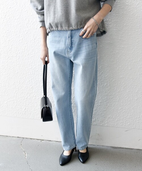 「SHIPS any」 デニムパンツ 40 ブルー レディース_画像6
