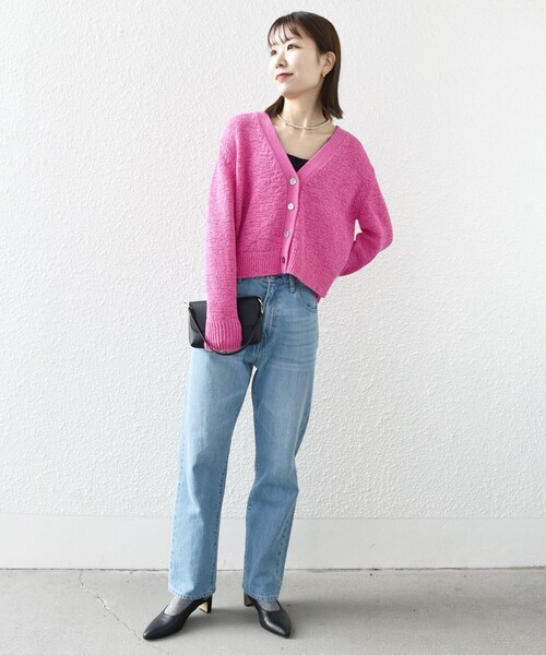 「SHIPS any」 デニムパンツ 40 ブルー レディース_画像9