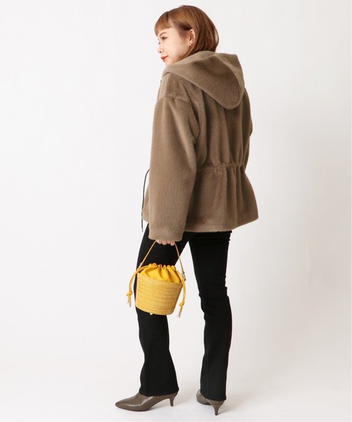 「U by SPICK&SPAN」 ブルゾン FREE ブラウン レディース_画像2