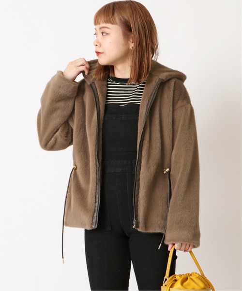 「U by SPICK&SPAN」 ブルゾン FREE ブラウン レディース_画像5