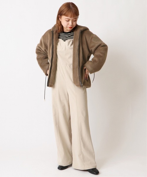 「U by SPICK&SPAN」 ブルゾン FREE ブラウン レディース_画像6