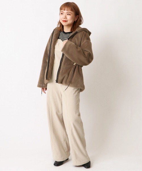 「U by SPICK&SPAN」 ブルゾン FREE ブラウン レディース_画像7