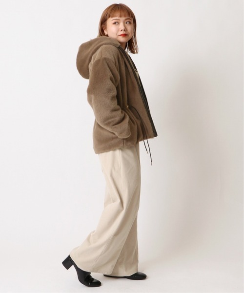 「U by SPICK&SPAN」 ブルゾン FREE ブラウン レディース_画像9