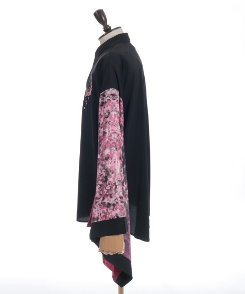 REZEN 桜×月和袖シャツ 桜色 REZEN（リゼン） シャツ 桜×月和袖シャツ メンズ : ZOZOTOWN Yahoo!店