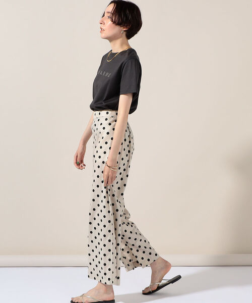 「NOLLEY'S」 パンツ 36 ベージュ系その他 レディースの画像
