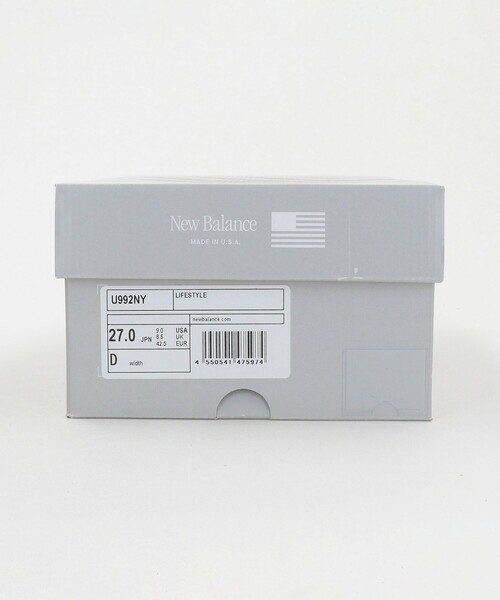 スニーカー 「New Balance」U992NY/スニーカー メンズの画像