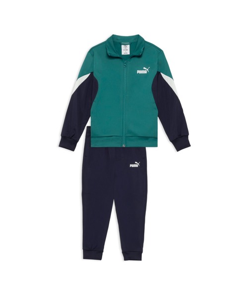 PUMA（プーマ） ジャージ ボーイズ ESS ブロック ポリ スーツ 上下