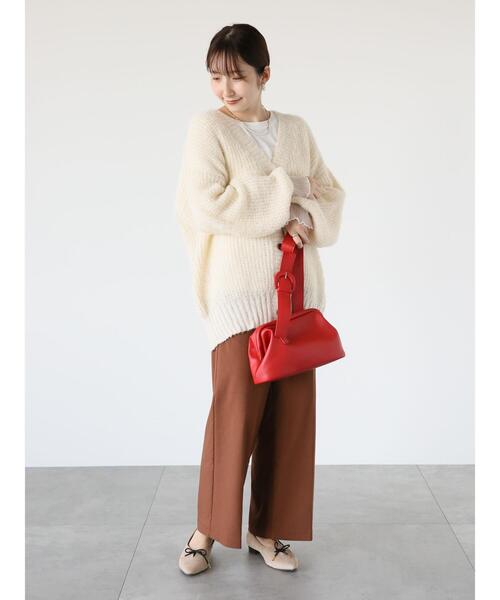 「Te chichi TERRASSE」 ニットカーディガン F ブルー レディース_画像8