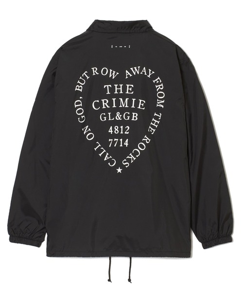 「CRIMIE」 コーチジャケット L ブラック メンズの画像