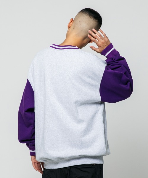 「XLARGE」 スウェットカットソー M ブラウン メンズ_画像4