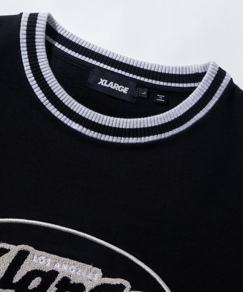 「XLARGE」 スウェットカットソー M ブラウン メンズ_画像7