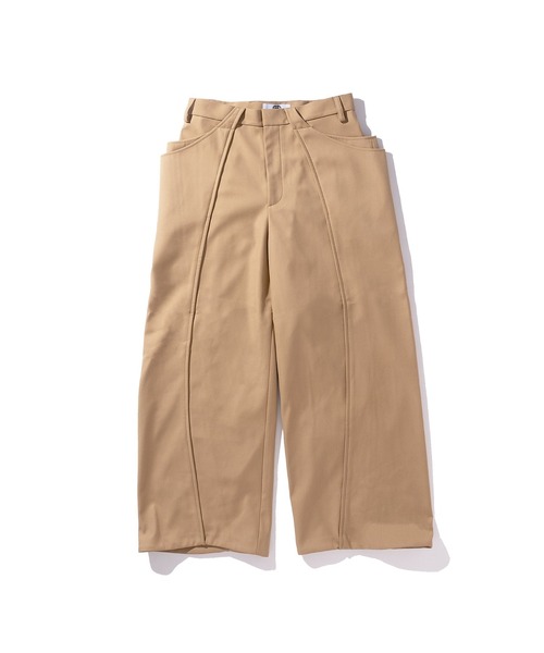 ジーンズ DOUBLE POCKETS WIDE PANTS メンズ