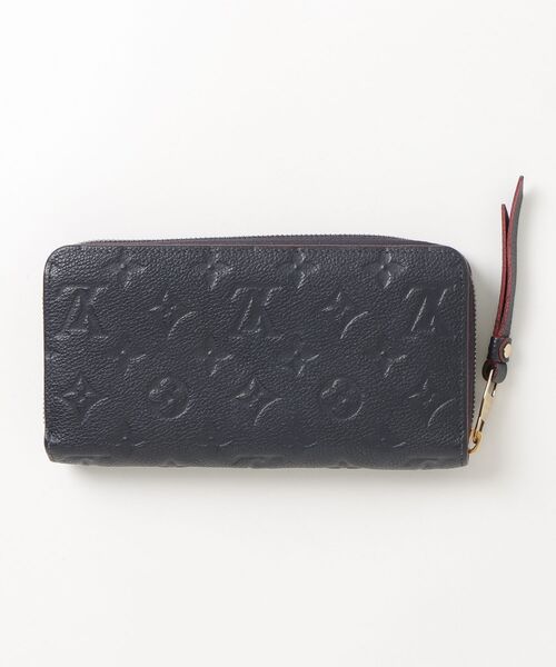 LOUIS VUITTON ネイビー長財布４／30迄 LOUIS VUITTON（ルイ・ヴィトン） モノグラム アンプラント 長財布