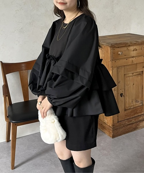 「prose verse」 長袖ブラウス MEDIUM オフホワイト レディース_画像6
