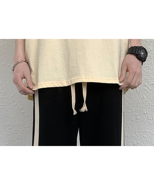 「c.u.l」 イージーパンツ X-LARGE ブラック レディース_画像4