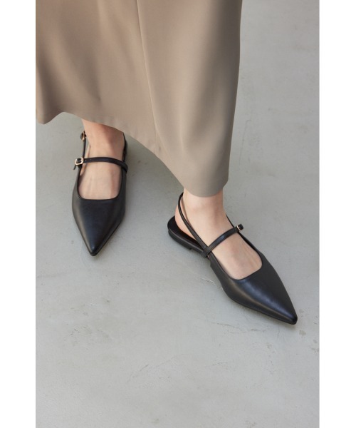 「crie conforto」 フラットサンダル LARGE ブラック レディース_画像7