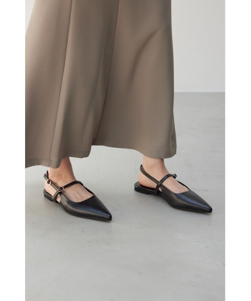 「crie conforto」 フラットサンダル LARGE ブラック レディース_画像8