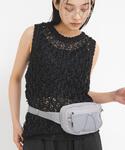 ウエストポーチ ウエストバッグ メッシュポケッ...の詳細画像4